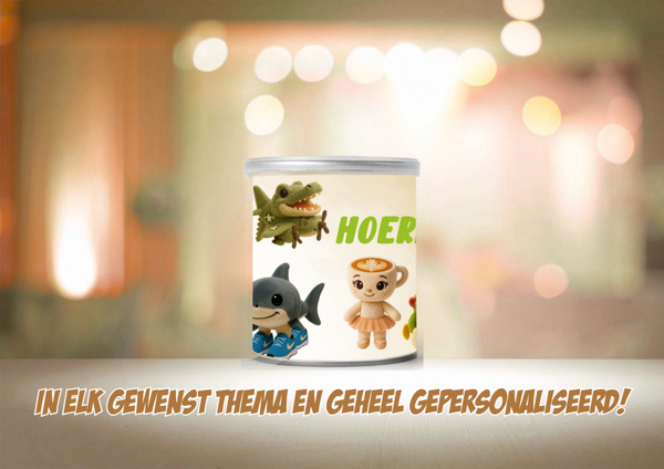 Gepersonaliseerde Pringles traktatie - Elk thema beschikbaar