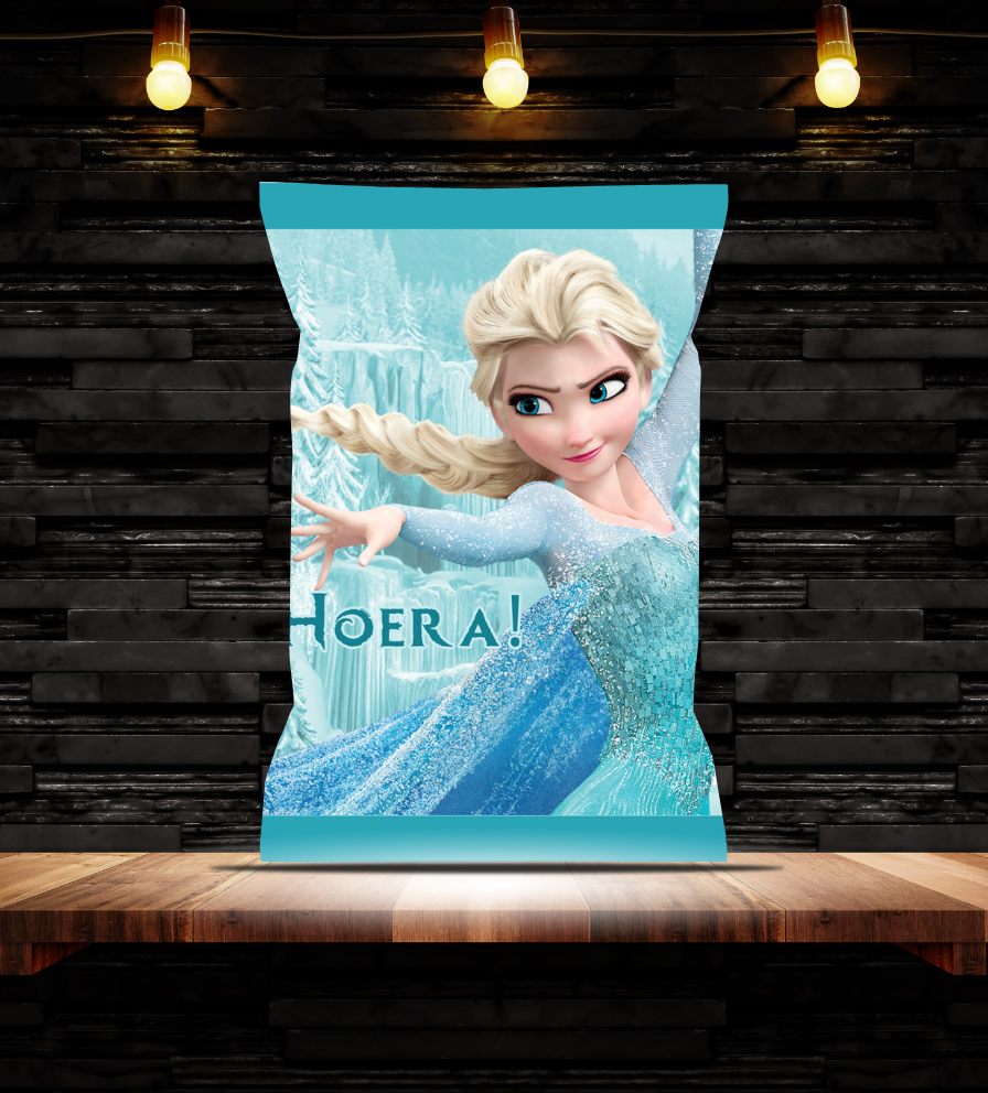 Printable chipswikkel Frozen – Zelf printen | CreYAYtions - Frozen traktatie DIY