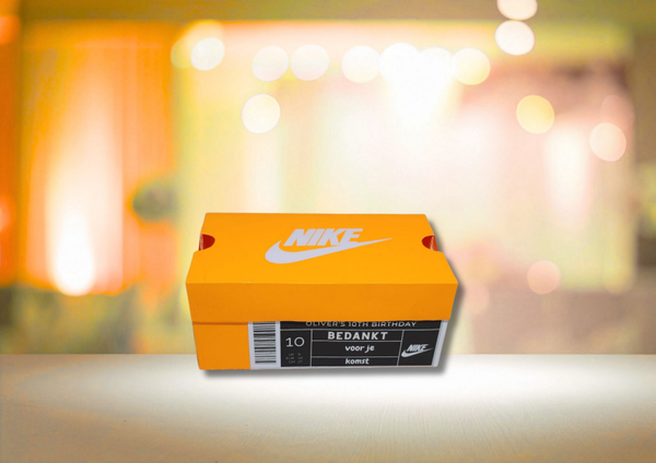 Mini Nike & Jordan shoebox traktatiedoosje