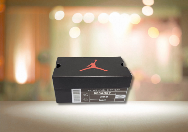 Mini Jordan schoenendoosje