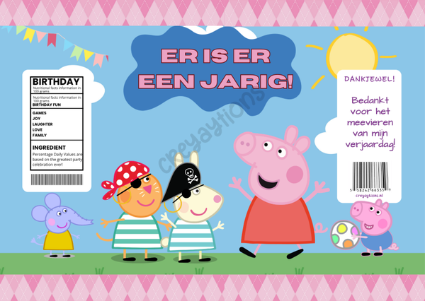 Gepersonaliseerde chipswikkel in elk gewenst thema – zelf om je chipszakje te plakken