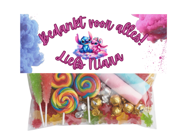 Traktatiezakjes met topper – thema naar keuze - Vanaf 4 stuks