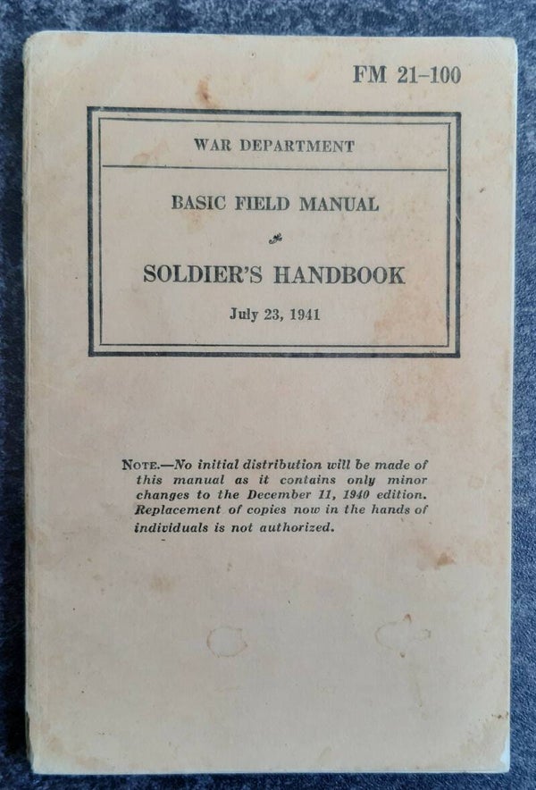 FM21-100 Soldiers handbook