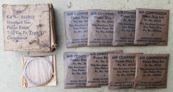 G116/G509 Ring set, air compressor piston STD