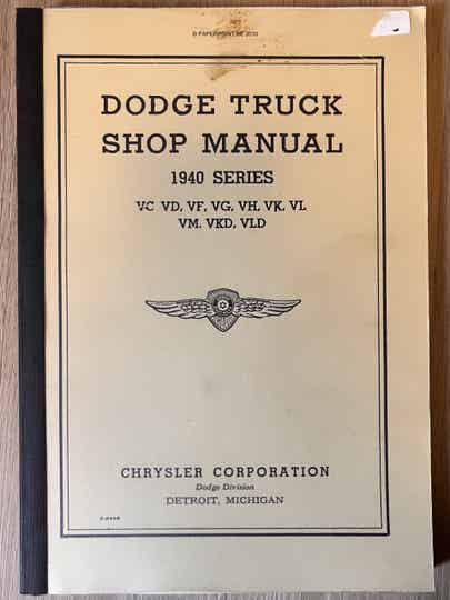 Dodge trucks VC, VD, VF etc