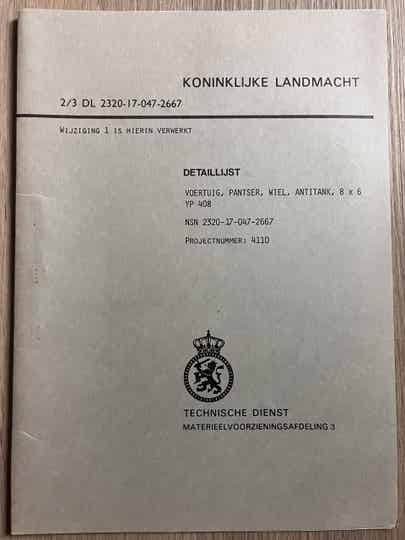 2/3 DL 2320-17-047-2667 Daf YP 408