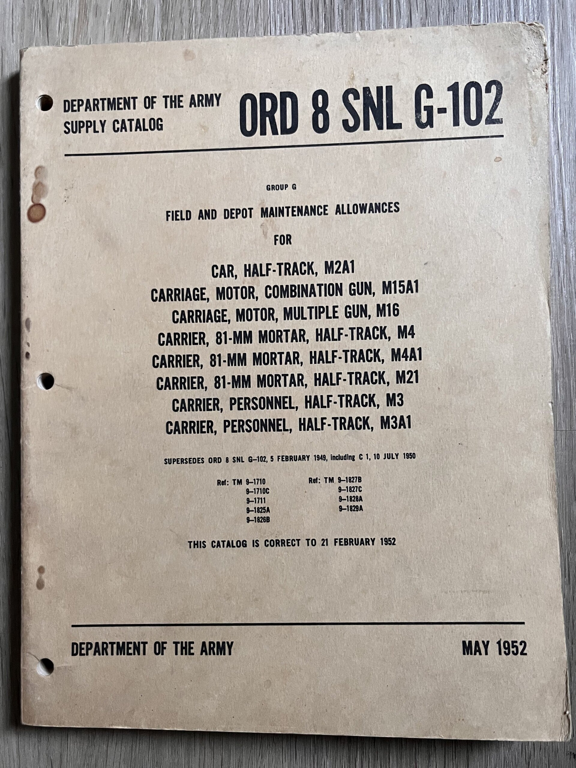 ORD 8 SNL-G102 White/Autocar/Diamond T Halftracks (1)