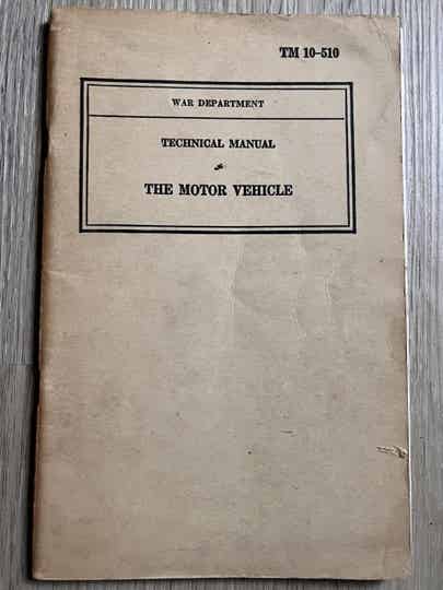 TM10-510 The Motor Vehicle