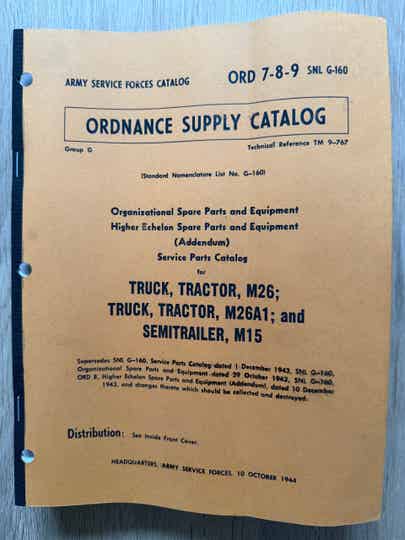 ORD 7-8-9 SNL-160 Pacific M26