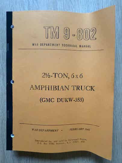 TM9-802 GMC DUKW 353