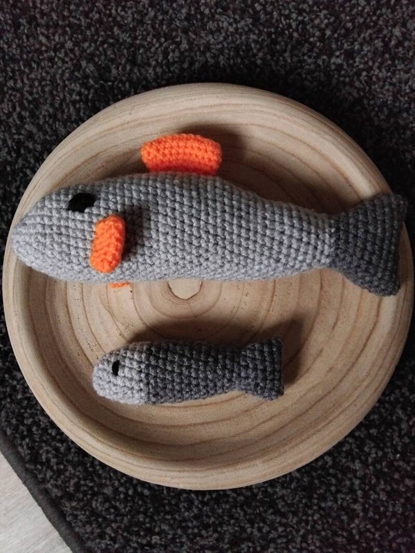 Lot de poisson dînette crochet