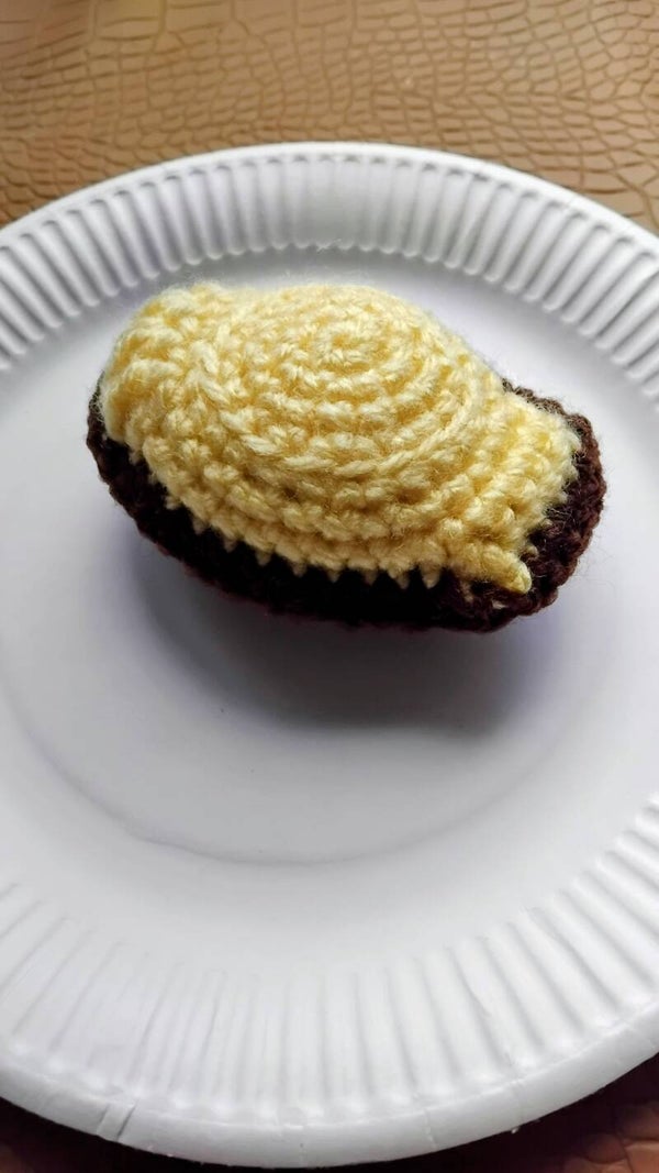 Madeleine dînette crochet jouet fait main