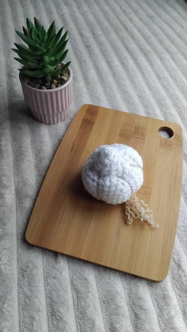 Ail au Crochet – Dinette Enfant 🧄