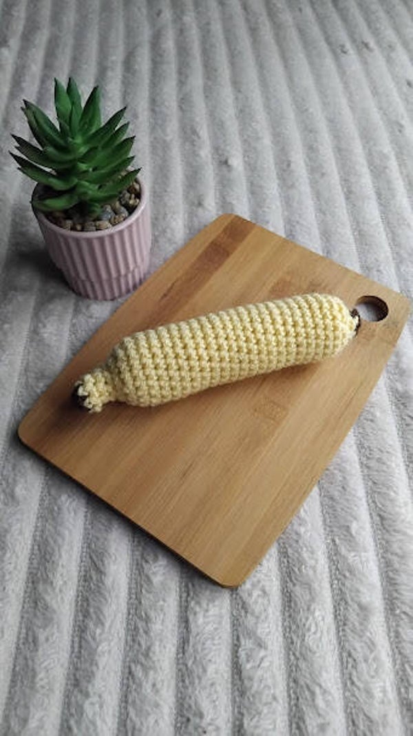 Banane au crochet – Dinette enfant 🍌