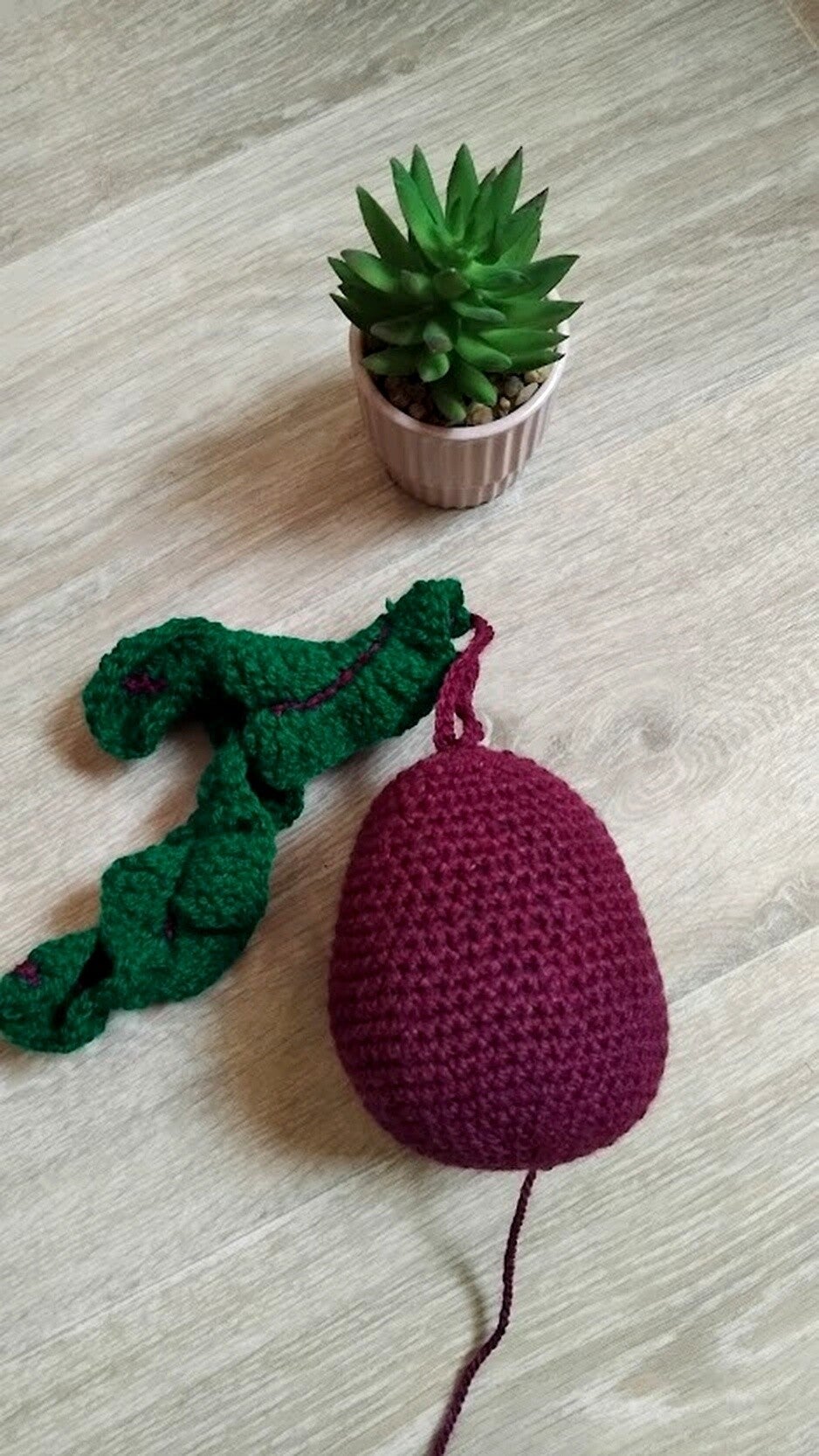 Betterave au crochet – Dinette enfant 🥬