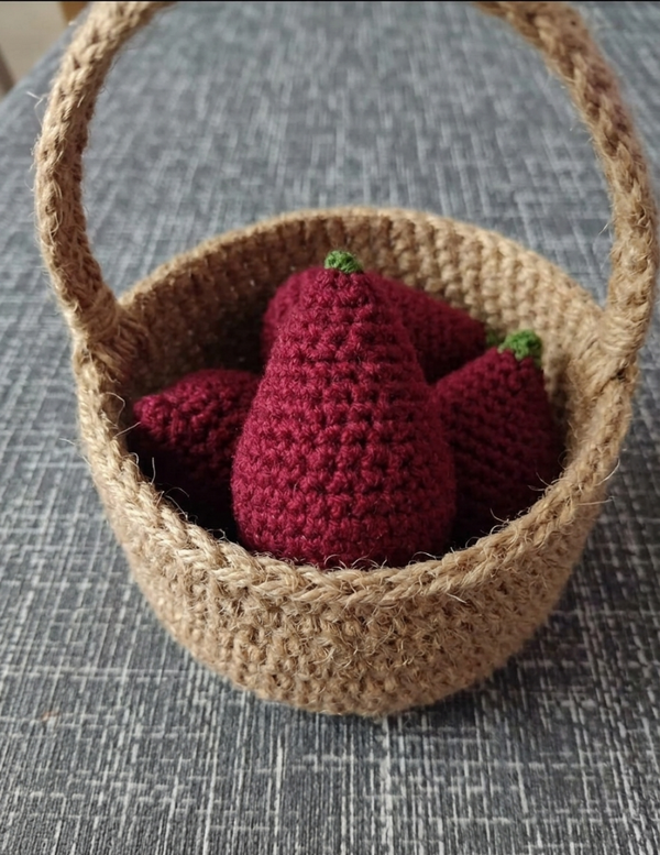 Figue au crochet — Fruit pour dînette et jeu d'imitation