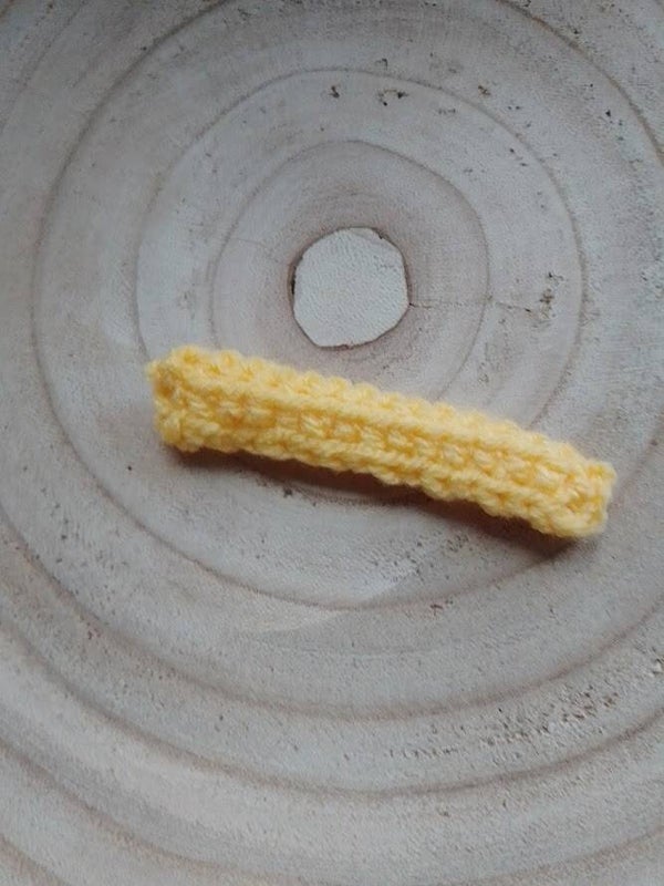 Frites au crochet pour dinette enfant – Jouet alimentaire fait main