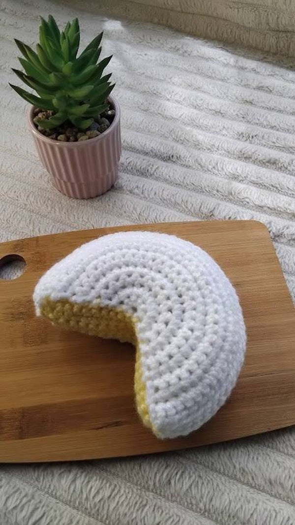 Fromage en Crochet pour Dînette – Jouet d'Imitation Enfant Écoresponsable