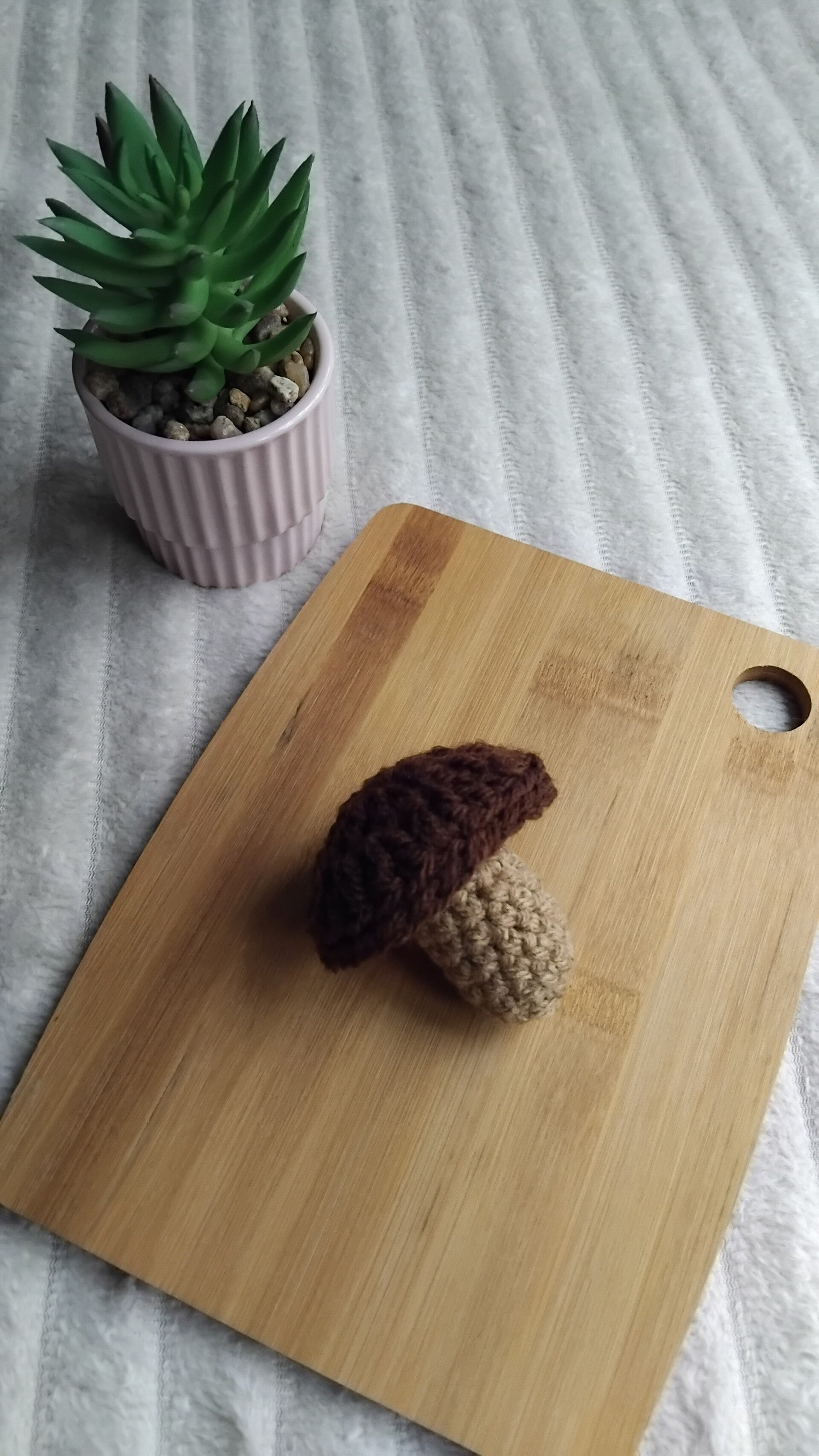Champignon au crochet – Dinette enfant 🍄