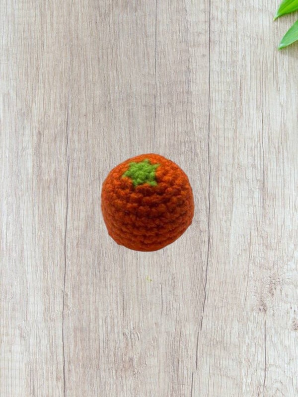 Clémentine au crochet – Dinette enfant 🍊