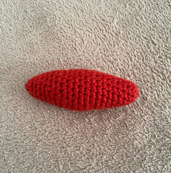 Patate douce au crochet – Dinette éducative faite main