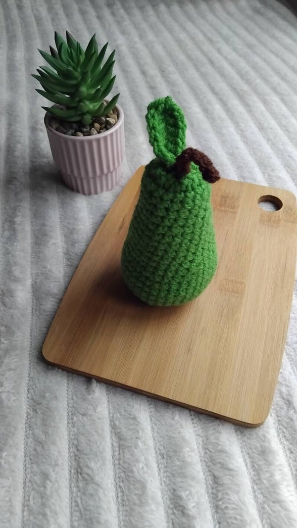 Poire au Crochet – Dinette Enfant 🍐