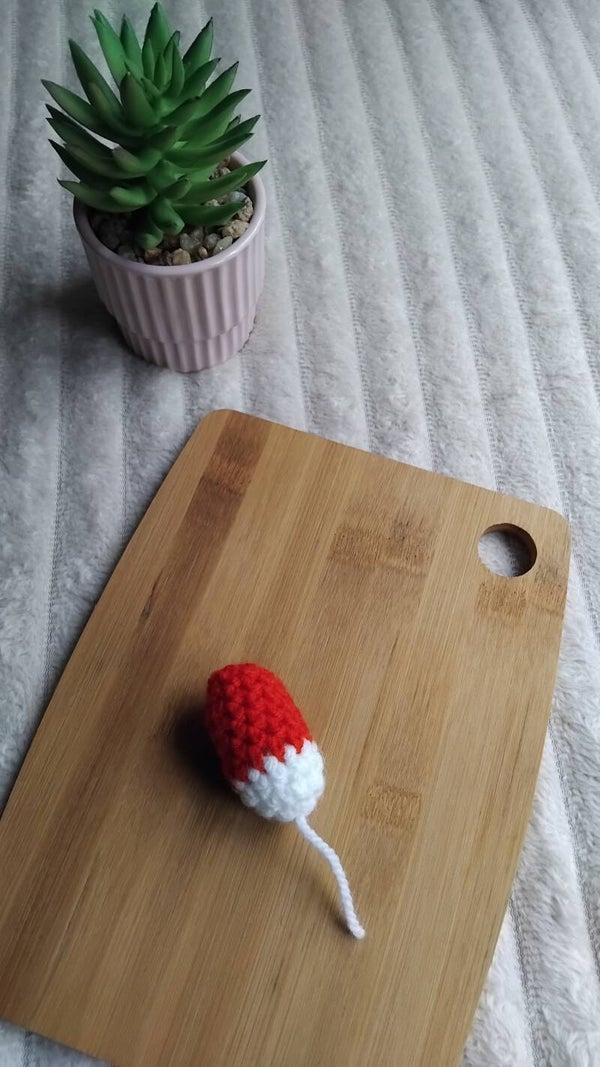 Radis dinette crochet – Légume au crochet fait main pour enfant