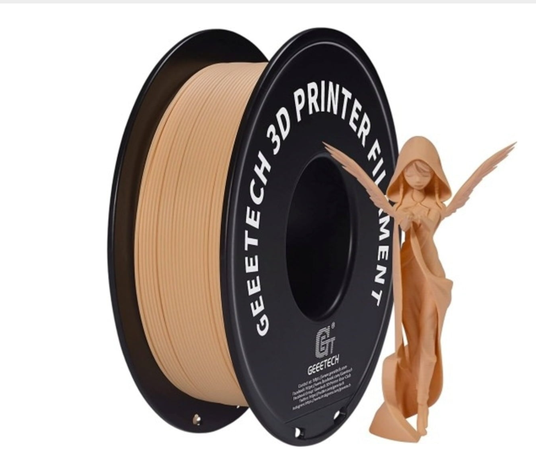 HR PLA filament huid kleur, beige 1kg  filament 1.75mm skin kleur filament printer
