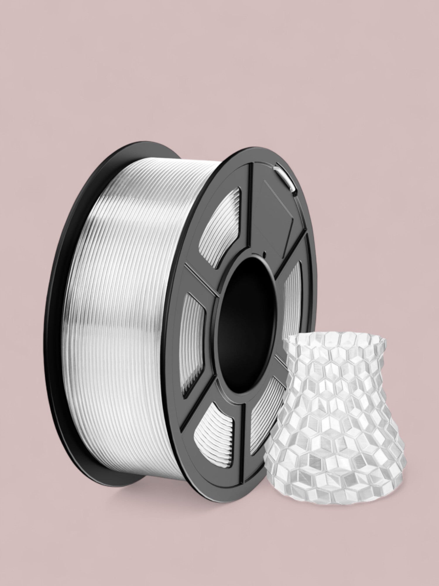 PETG transparant clear filament 3D printer 1kg, 1,75m