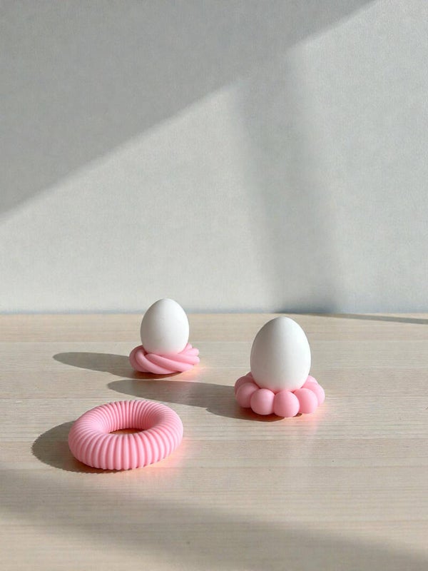 Eierdopjes Eierhouders Ei Houder Ei Stand rose paasdecoratie