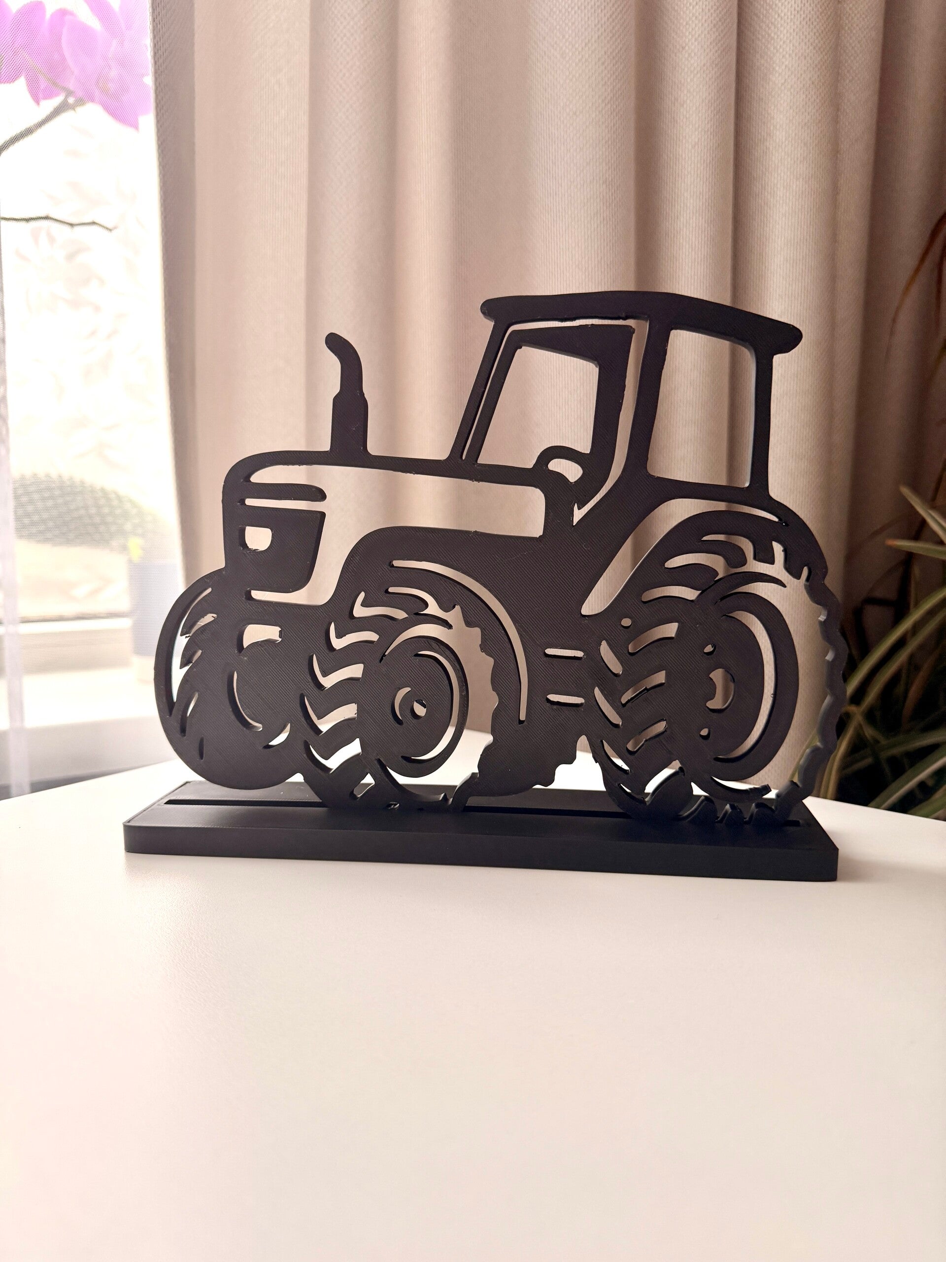 Tractor wanddecoratie Trekker Werkvoertuig