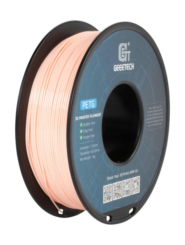 GEEETECH PETG Filament 1,75 mm huidskleur, 3D-printer beige filament