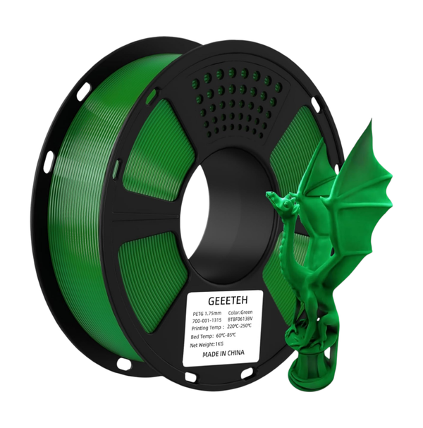 PETG Filament Groen 1.75mm, 1Kg spoel Geeetech 3d printer