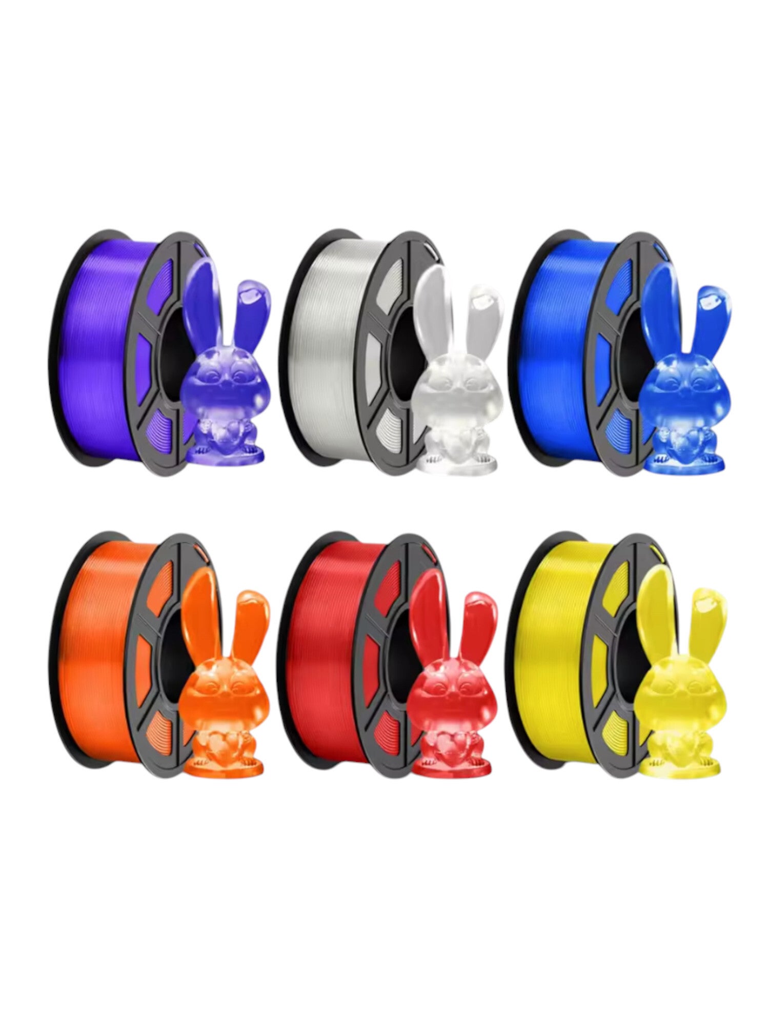 PETG Transparant kleuren filament 1100g filament 1,75mm