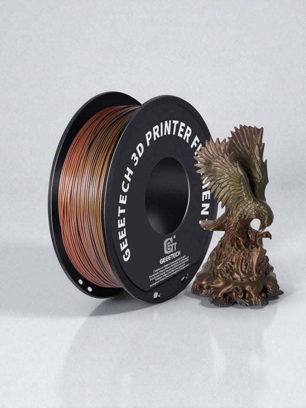 PLA Silk filament 1kg Silk Bronze Rainbow 1,75mm