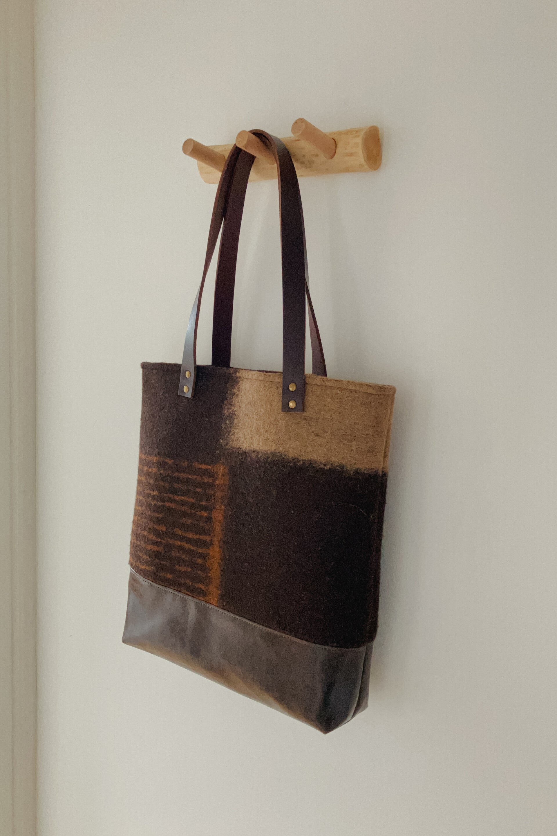 Luxuriöse handgefertigte Shopper-Tasche – Einzigartig und stilvoll