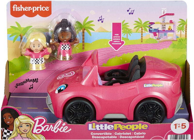 LITTLE PEOPLE BARBIE CONVERTIBLE