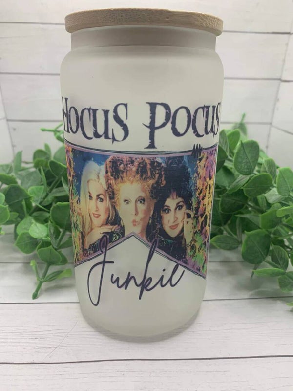 16oz frosted Hocus Pocus