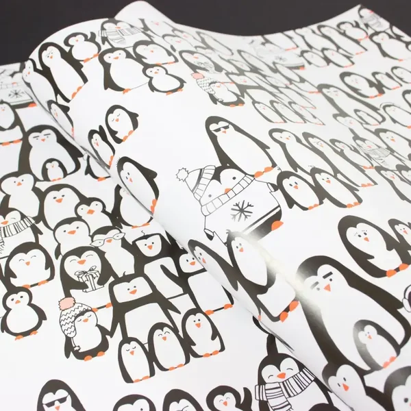 Inpak papier pinquin