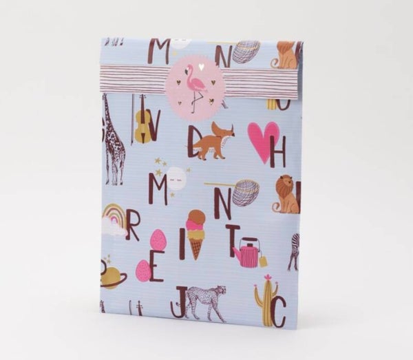 Cadeau zakje letters.