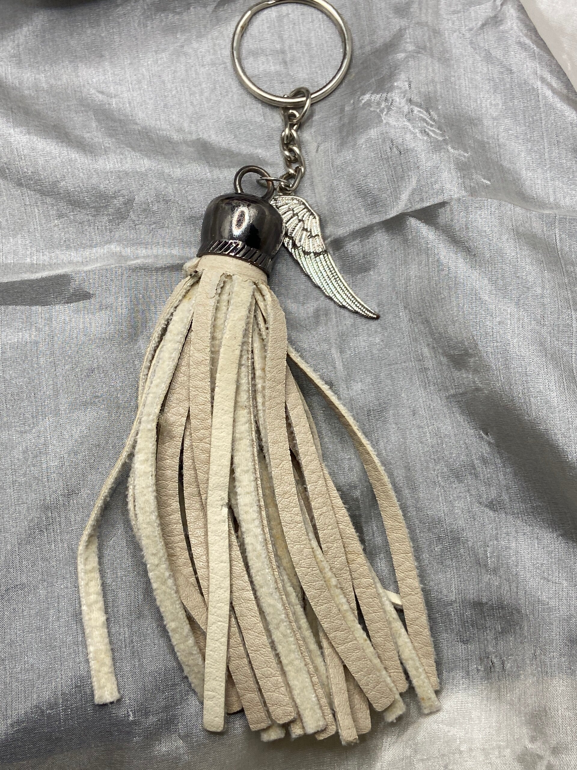 Porte clef aile d’ange