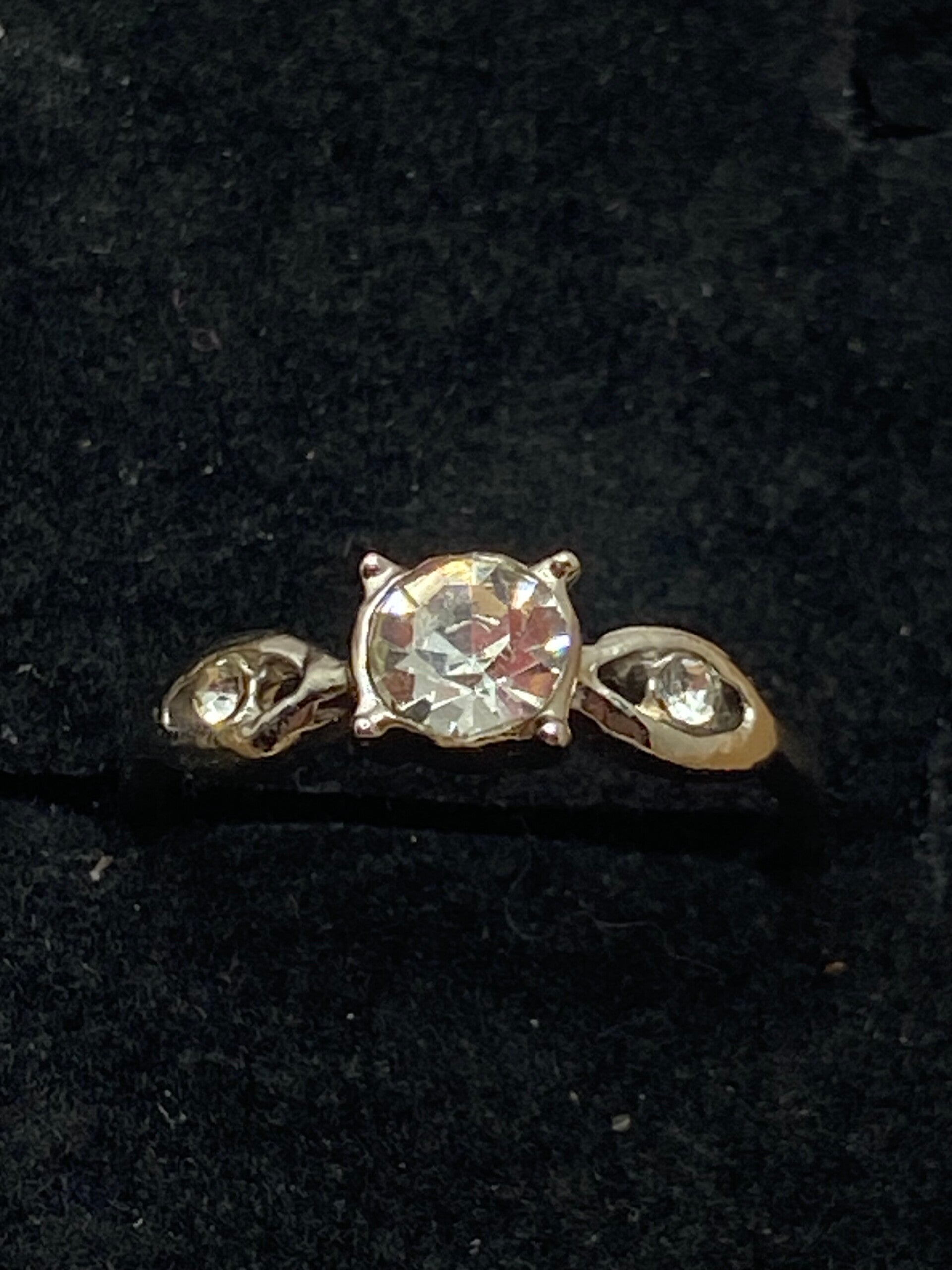 Bague argentée taille 53