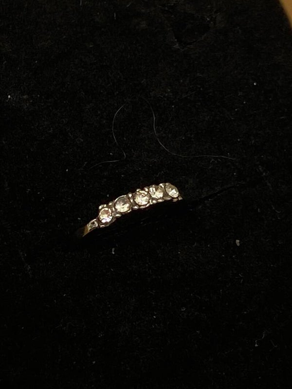 Bague argentée taille 42