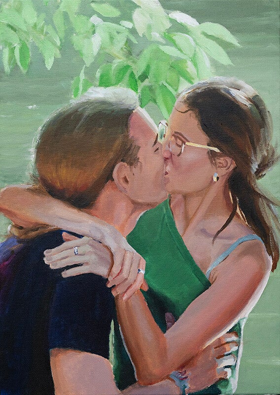 Lente (acrylverf) 50x70cm