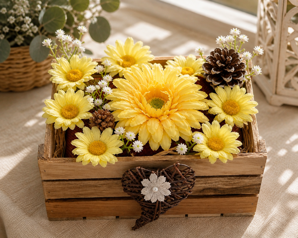 Cœur fleuri
