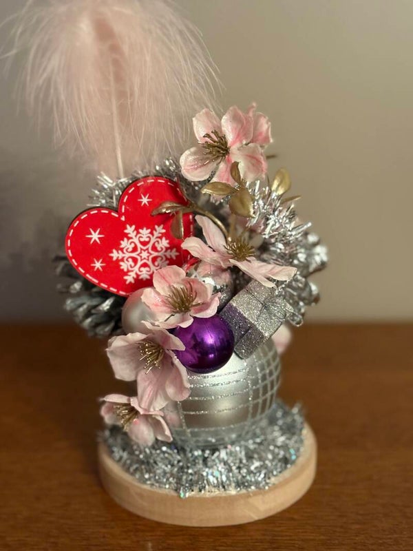 Éclat du cœur rose