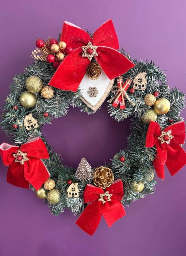 Couronne Rouge Étoilée