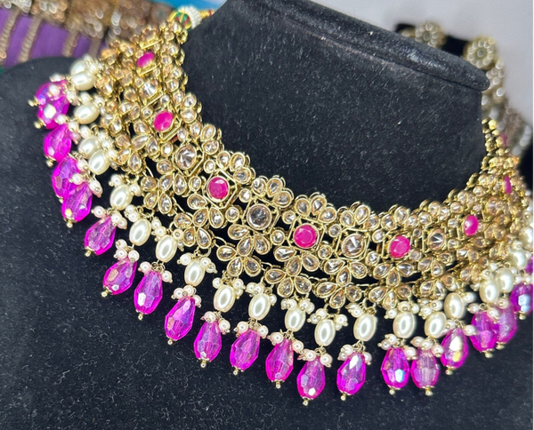 Jannat Party Choker Set