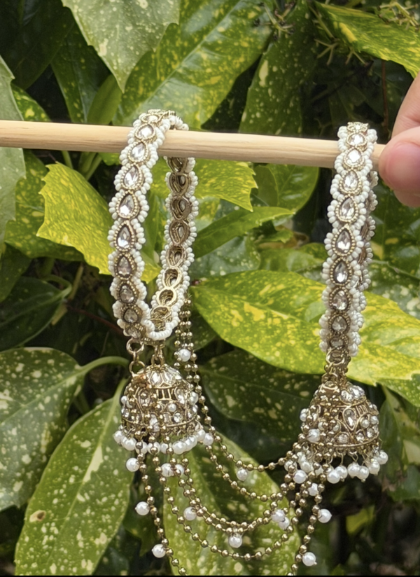Tear Drop Connecting Bangles