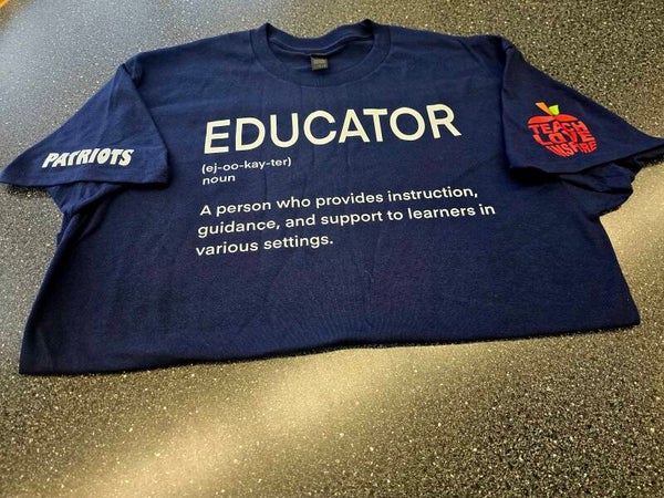 EDUCATOR DEFINITION PERSONALIZED TEE